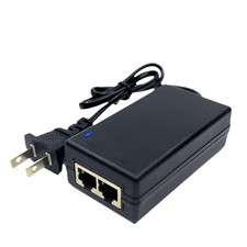 48V 0.4A IEEE 802.3af Single Port PoE Injector Ethernet Power Adapter for VoIP picture