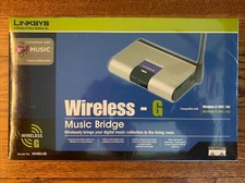 Linksys WMB54G Wireless-G Music Bridge Adapter Router - NEW picture