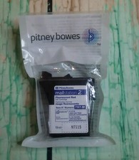 NEW SEALED Pitney Bowes 797-M Fluorescent Red Ink Cartridge MailStation 2 picture