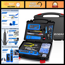 14-in-1 Professional Network Tool Kit - RJ45 Crimp Tool, Cable Tester, Wire Stri picture