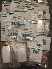 CommScope Systimax 1071E Cat6 Riser 1000ft Ethernet Cable + 8 Panduit Jacks Kit picture