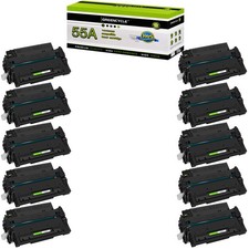 GREENCYCLE 10PK CE255A Toner Cartridge Fits For HP LaserJet P3010 P3015 P3015dn picture