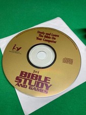 Best of Bible Study and Games (PC, CDROM, 1996) Disc only picture