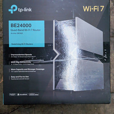 TP-LINK Archer BE900 BE24000 Quad-Band Wi‑Fi 7 Router Touchscreen 24.4Gbps picture