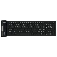SlimTouch 222 Wired Antimicrobial Waterproof Flex Computer Keyboard Full Size picture