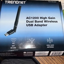 TRENDnet TEW-805UBH, AC1200 High Gain Dual Band Wireless USB Adapter picture