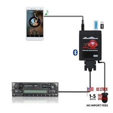 Bluetooth Car Adapter,  Car MP3 USB AUX 3.5mm Stereo Wireless Music VW 8Pin picture