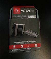 Pelican Voyager Rugged Case w/ Kickstand for iPad Air 2/3 9.7 Black/Gray picture