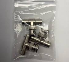 OPEN BOX (3 Pack) Rf Female Bnc to Male Bnc Adapter, T, 50Ω, Molex 73148-5003 picture