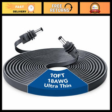 10FT Mini DC Power Cable for Starlink - Flat Design, High-Quality, 3M Length picture