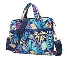 KAYOND Forest Series Bule Patten Waterproof Laptop Shoulder Messenger Bag Case S picture