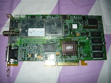 Vintage ATI Rage 128 All in Wonder AGP Video Card TV Tuner GPU Used picture