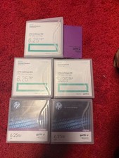 PACK OF 5 - HP ENTERPRISE  LTO-6 ULTRIUM RW MP DATA CARTRIDGES 6.25 TB C7976A picture