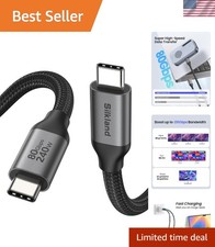 USB 4 Thunderbolt 5 Cable 10FT - 80Gbps Data & 240W Charging Excellence picture