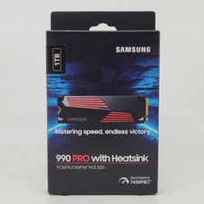 Samsung 990 PRO With Heatsink 4.0 NVMe M.2 SSD 1TB NEW picture