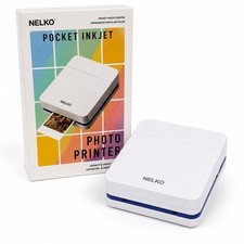 NELKO Pocket Inkjet P01 Mobile Color Inkjet Printer Bluetooth USB 600x600 DPI picture