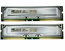 2 Samsung MR16R1624AF0 CM8 128MB PC800 RDRAM Untested picture