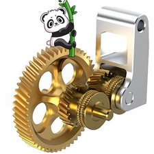 BIQU Panda Claw Extruder Brass Gear for Bambu-Lab P1P,P1S,X1C,X1E M.. picture