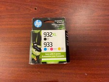 Genuine HP 932XL Black & 933 Tri-Color Ink Cartridges Set N9H62FN New Exp: 3/25 picture