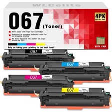 067 Toner Set 4-Pack for Canon MF654Cdw MF653Cdw MF656CDW MF656CDW picture
