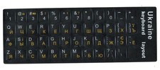 Keyboard Stickers UKRAINIAN RUSSIAN ARABIC FRENCH HEBREW JAPANESE QWERTY AZERTY picture