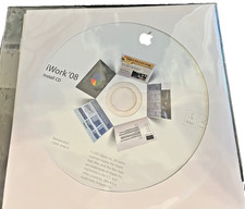 Apple iWork '08 2008 Install CD Mac OS X Original Retail Disc picture