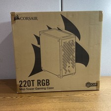 Corsair iCUE 220T RGB Mid-Tower Gaming Computer Case - Black picture
