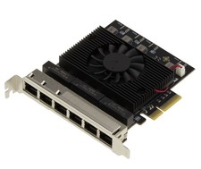 PCIe Network Controller Card 6 Ports 2.5 LAN Gigabit ETHERNET 1G 2.5G picture