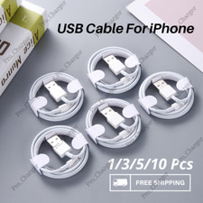 Wholesale USB Charger Cable Charging Cord For iPhone 6 7 8 XS XR X 11 12 13 14 picture