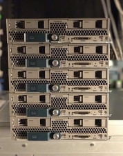 Lot of 8 Cisco B200 M3 16x E5-2670V2 1024GB Ram Blade Servers VIC1240 14900R picture