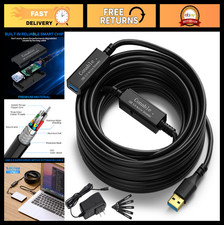 50ft USB 3.0 Active Extension Cable, Type-A Male to Female, 5Gbps Speed, AC Powe picture