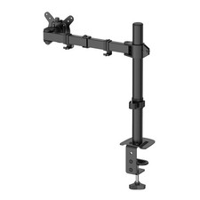 Single Monitor Fully Adjustable LED LCD TV Swivel Desk Mount 21 22 23 24 26 27