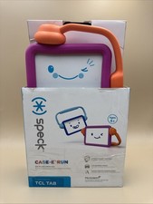 Speck Case-E Run Kid-Friendly Tablet Case for TCL TAB 8 - Purple/Orange picture