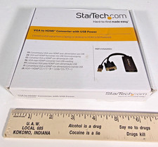 StarTech VGA2HDU VGA to HDMI Converter Adapter USB Audio Power 1080p picture