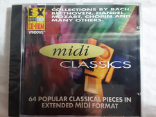 Midi Classics 64 popular retro 1994 CD-Rom Windows nonmusicians can make music picture