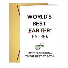 Funny Fart Fathers Day Card Gift For Him Humor Dad Grandpa COH-F COLINHELIN Wife picture