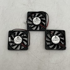 NEW Pack of 3 Delta Electronics Net2 Large Cooling Fan (60mm) - EFB0612HA picture