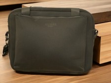 NEW WT BLACK GUESS NEOPREME PADDED  LAPTOP CASE SHOULDER STRAP CROSSBODY picture