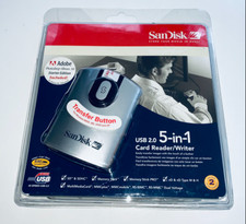 SanDisk USB 2.0 5-1 Card Reader Writer NIB picture