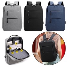 Oxford Fabric Travel Backpack with Padded Laptop Compartment 40x30x14cm picture