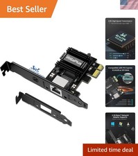 2.5Gb PCIe Network Card with Realtek Chip - 2500Mbps Connectivity for Gamers picture