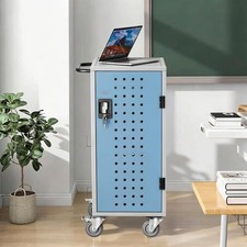 Mobile Laptop Charging Cart Station 16/20/32 Device Locking up to 15.6