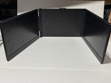 A2 Triple Screen 14” Laptop Screen Extender Dual Monitor Carbon Fiber Black picture