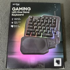 Vibe Gaming Gaming Led One Hand Keyboard RGB NEW AND SEALED picture