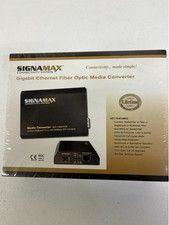 SIGNAMAX Ethernet Fiber Optic Media Converter, 065-1196SFPDR picture