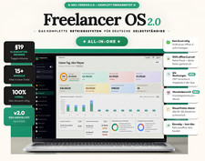 Freelancer OS Pro German | All-in-One Freelancer Tool, Accounting, Invoice picture