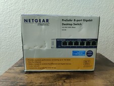 Netgear ProSafe GS108 Gigabit Desktop Switch 8 Port 10/100/1000 Mbps picture