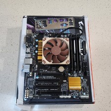 Gigabyte GA-H97M-D3H LGA 1150 Micro ATX Motherboard w/ i7-4790k & RAM & Cooler picture