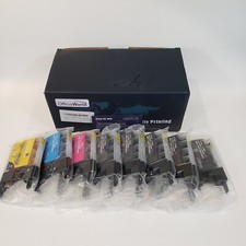 Office World Ink Cartridges 8-pack Multicolor LC75XL, LC79BK, LC1240XL, LC1280BK picture