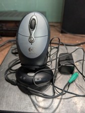 Logitech Cordless Click Plus Optical Mouse w/ Receiver C-B033 M-RAK89B Tested picture